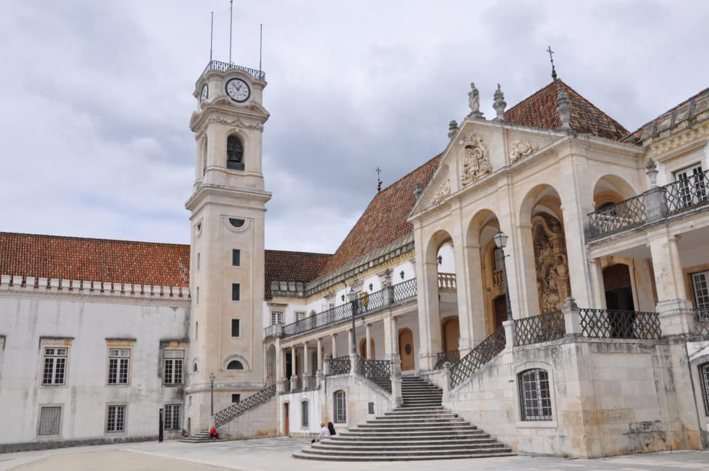 A Universidade de Coimbra é linda, vale a pena visitar