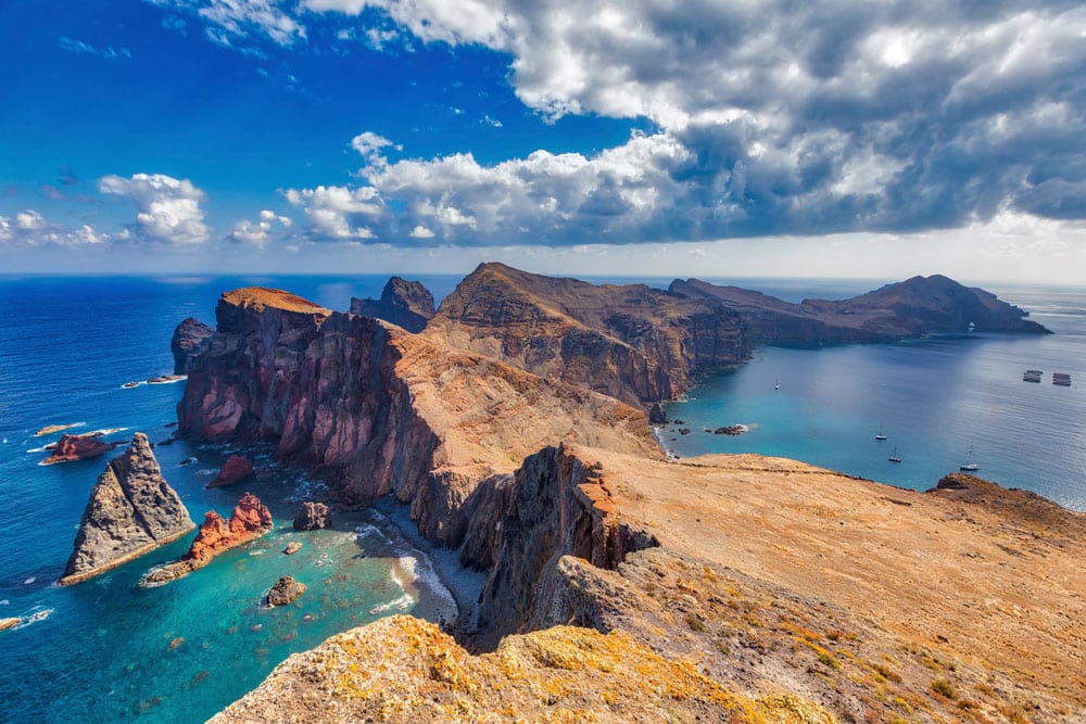 Península ao leste da Ilha da Madeira