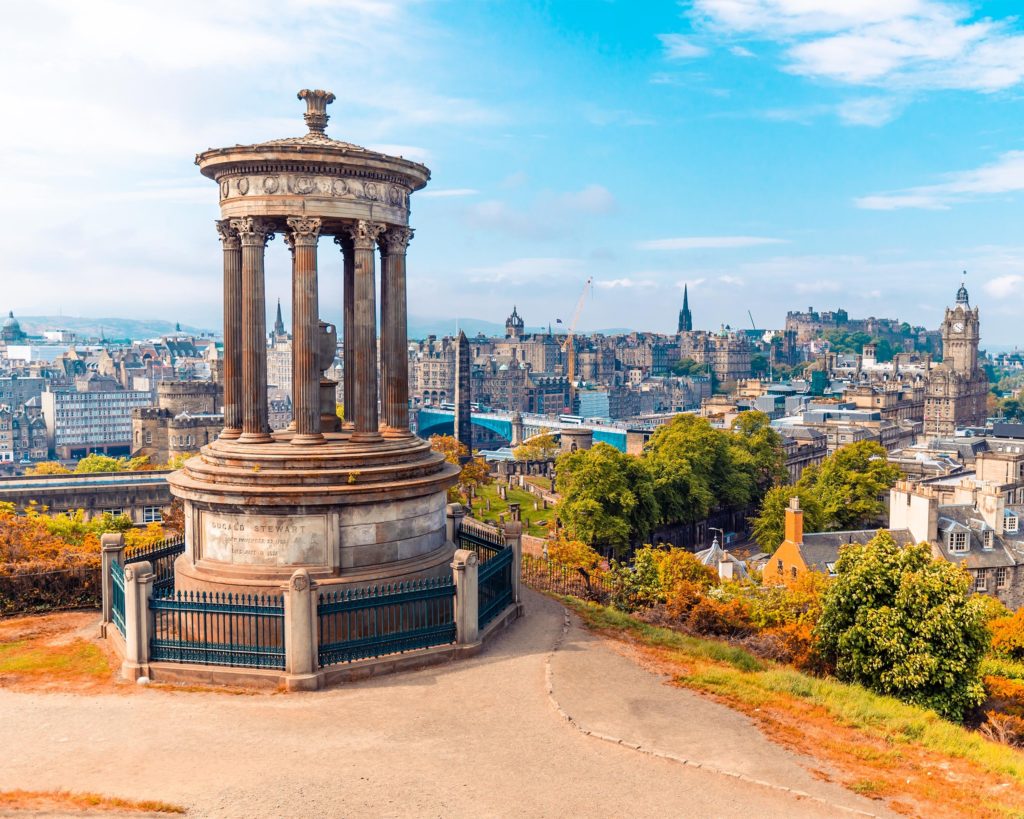 Edimburgo na Escócia