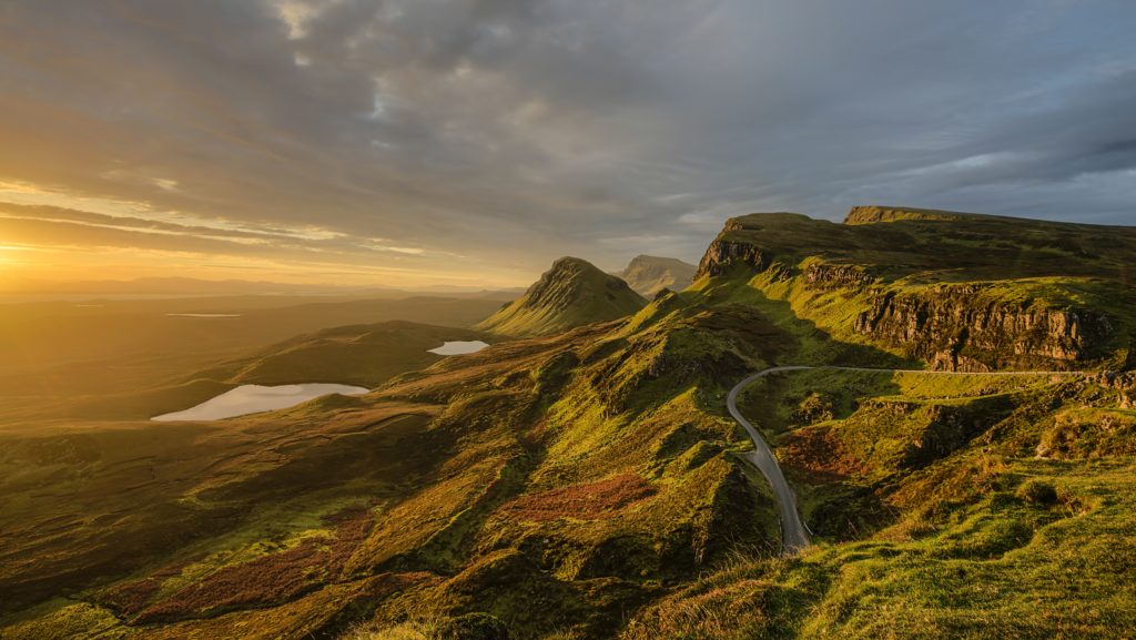 Ilha de Skye na Escócia